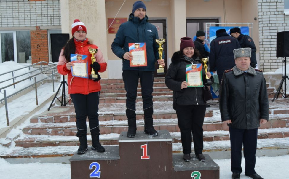 В МВД по Чувашии определили лучших лыжников