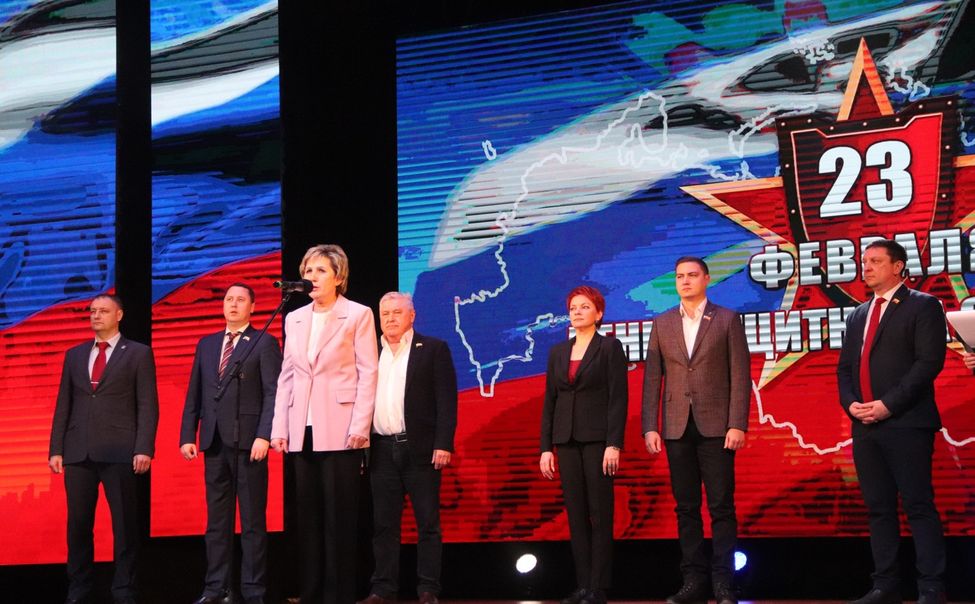 В Новочебоксарске состоялся праздничный концерт, посвященный Дню защитника Отечества