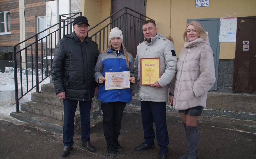 В Чебоксарах определили лучшего дворника Калининского района