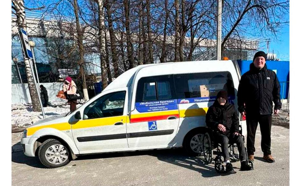 В Чувашии мобильная бригада помогла участнику СВО