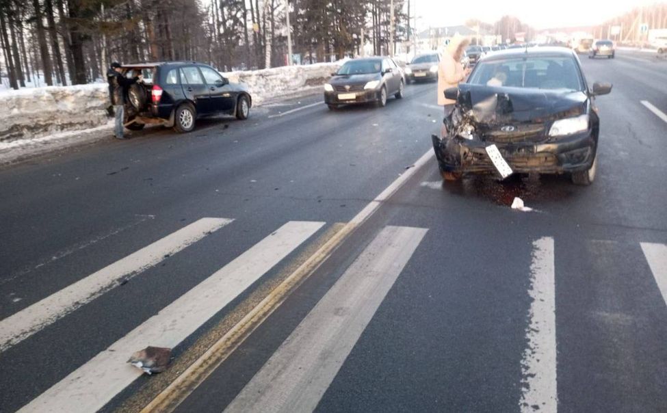 В Чувашии в ДТП пострадал 3-летний ребенок