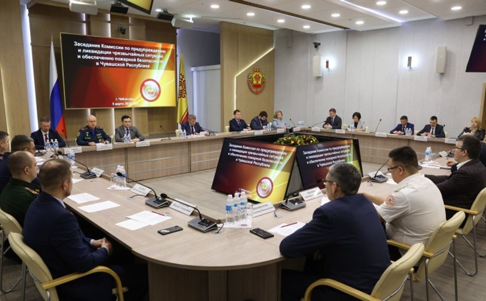 Спасатели Чувашии проводят учения по ликвидации последствий природных ЧС