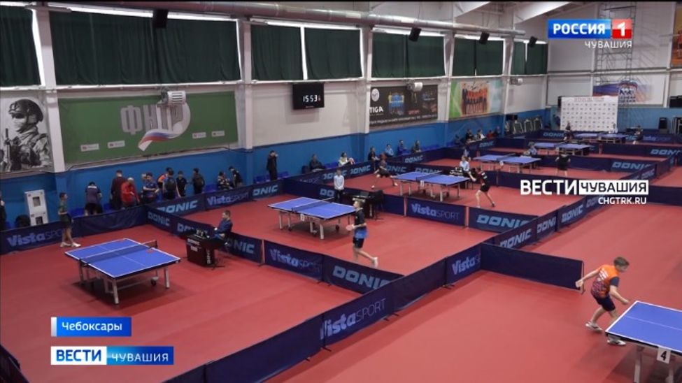 Сборная Чувашии по настольному теннису осталась без медалей первенства ПФО