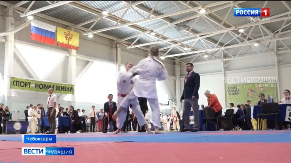 В Чебоксарах представители более 10 разновидностей каратэ разыграли награды Всероссийского турнира