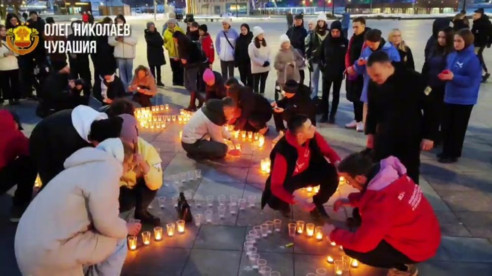 Чувашия зажгла «Свечу памяти»