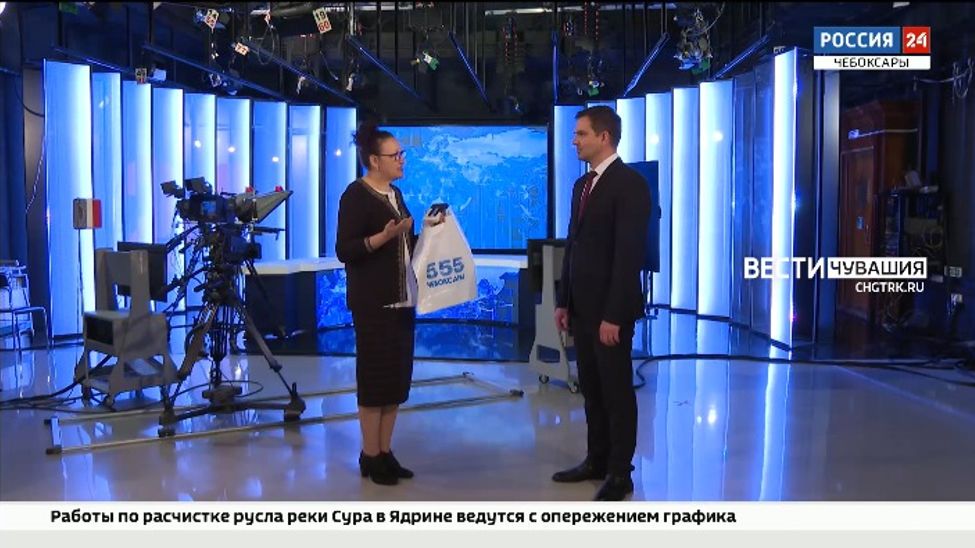 ГТРК "Чувашия" поблагодарила первого победителя проекта "Город на Волге"