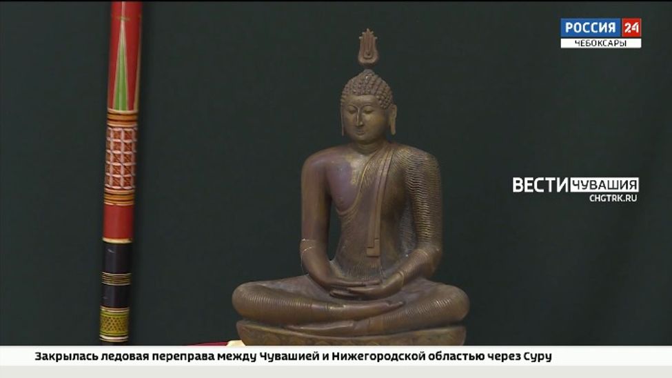 В музее чувашской вышивки открылась выставка о культуре Шри-Ланки