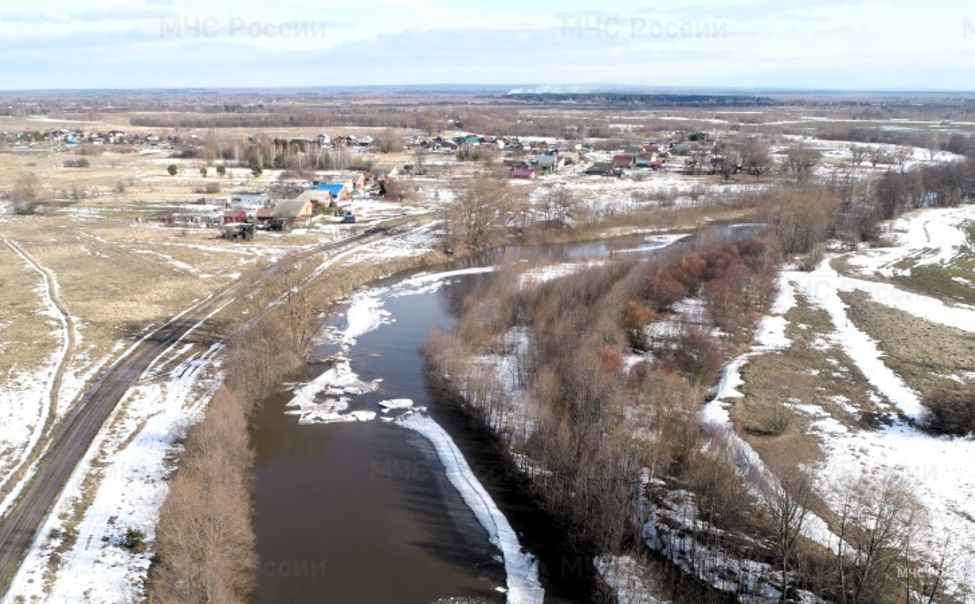 За сутки уровень Суры возле Алатыря поднялся на 35 см