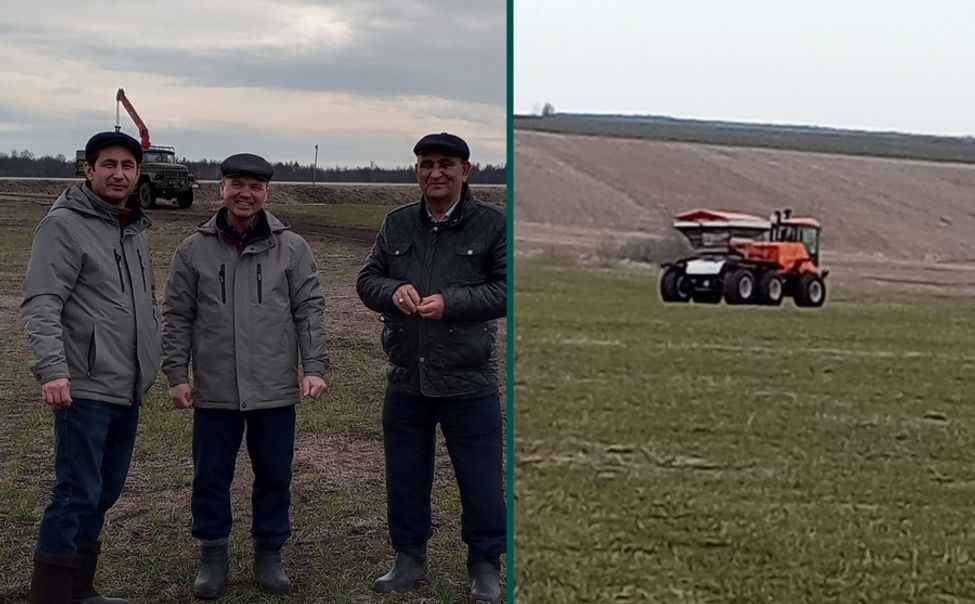 Аграрии Чувашии вышли на подкормку озимых