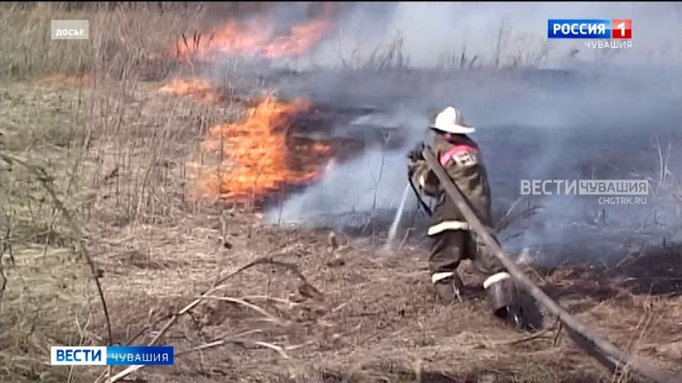 214 населенных пунктов Чувашии находятся под угрозой лесных пожаров