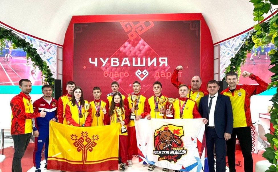 Сборная Чувашии заняла третье командное место в финале Школьной лиги самбо