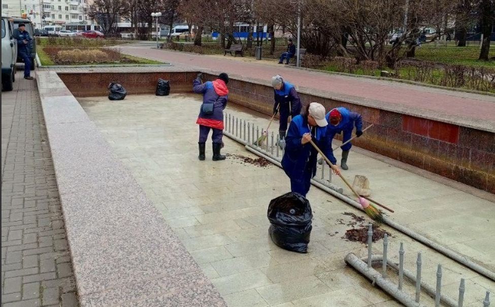 Чебоксарский фонтаны уже готовят к работе