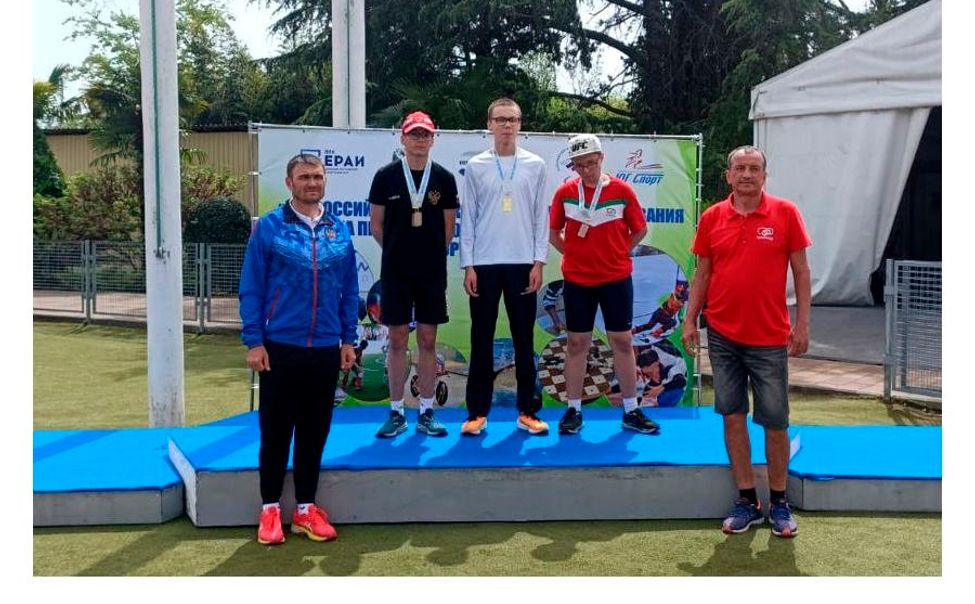 Чувашские атлеты выиграли медали Всероссийских детско-юношеских соревнований