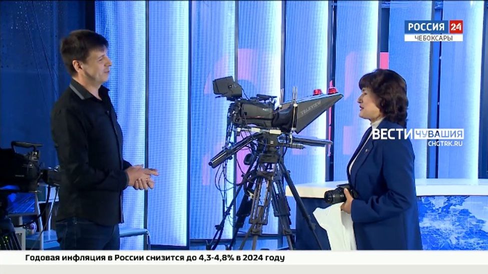 На ГТРК «Чувашия» чествовали третьего победителя фотопроекта "Город на Волге"