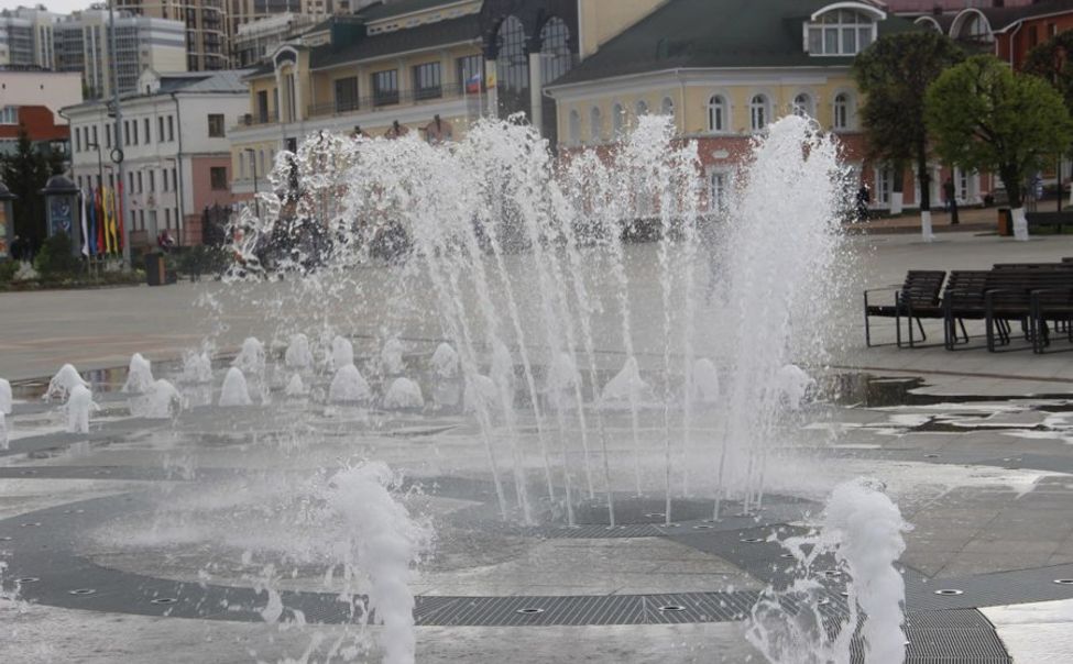В Чебоксарах стартовал сезон фонтанов