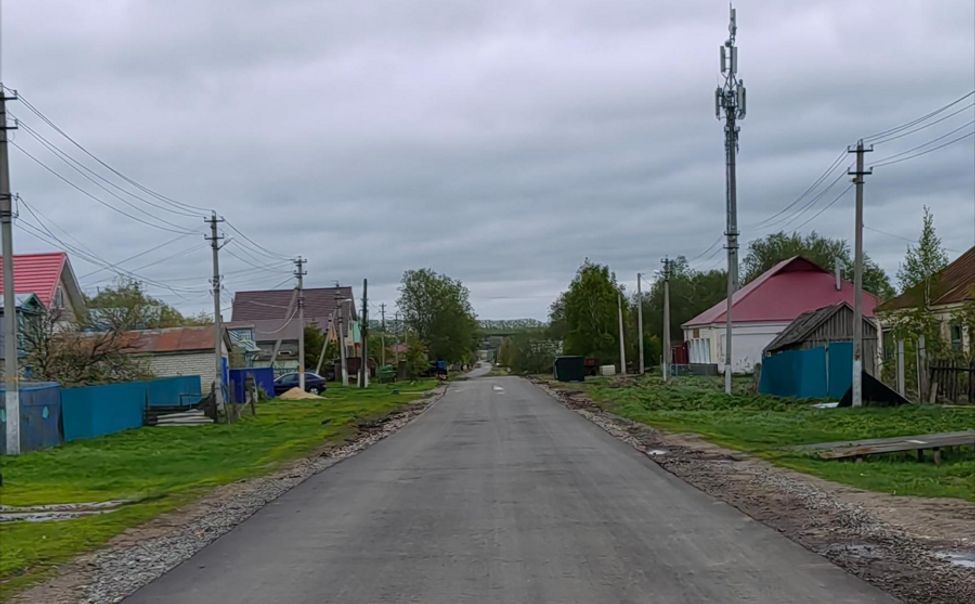 Дорогу в Батыревском округе отремонтировали по инициативному проекту 
