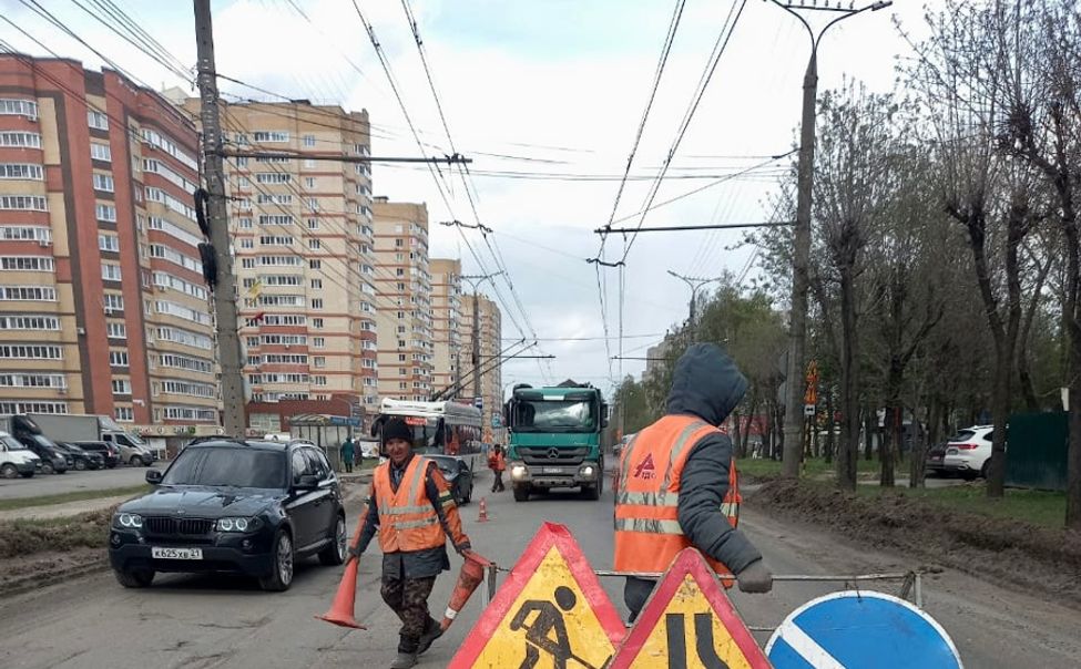 В Чебоксарах используют выходные для дорожного ремонта