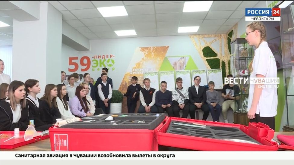 Столичные школьники познакомили сверстников из Мариинско-Посадского округа с Чебоксарами 