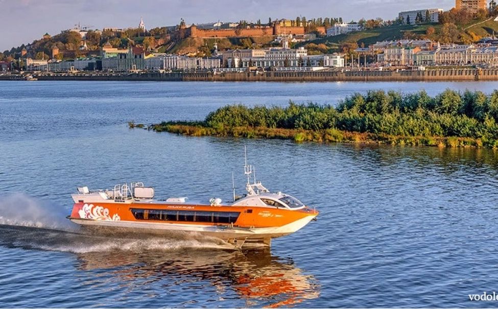 По Волге до Чебоксар можно долететь на "Метеоре"