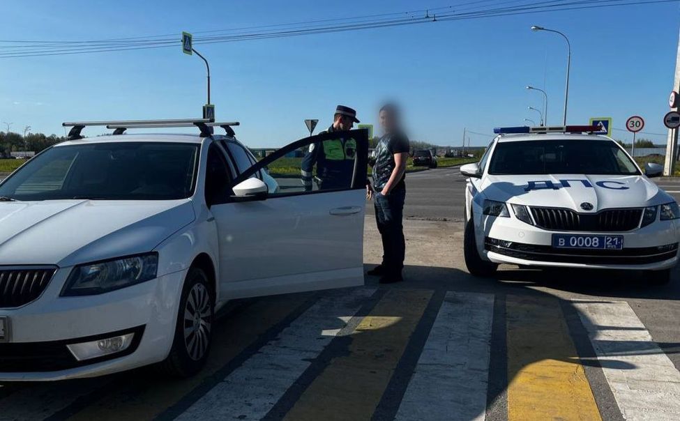 В Чебоксарах общественники помогли поймать пьяного водителя, перевозившего 2 детей