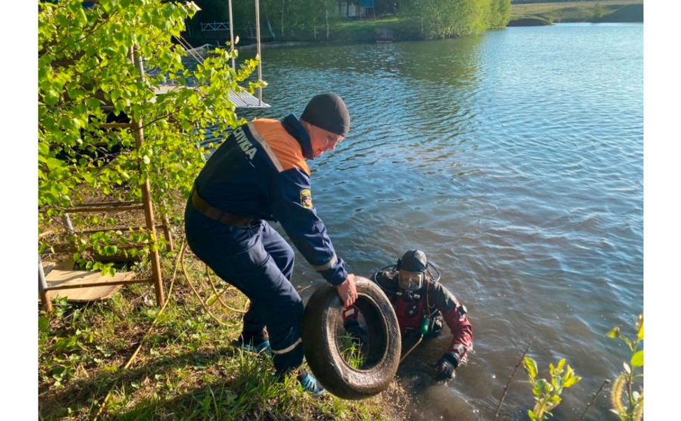 Водолазы обследовали более 80 водоемов Чувашии