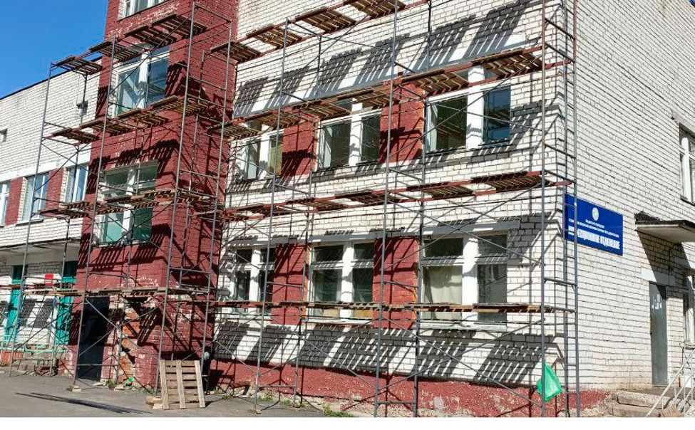 Начался капремонт инфекционного отделения  Вурнарской ЦРБ