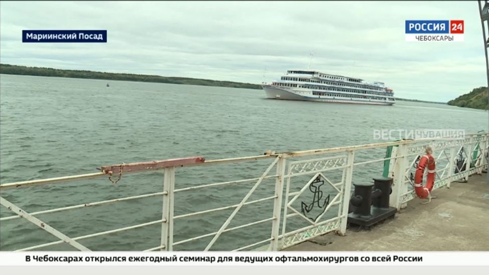 Мариинский Посад вновь начал принимать речные суда