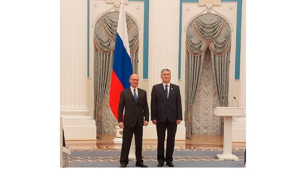 Замглавы администрации Козловского округа получил звание «Заслуженный работник местного самоуправления Российской Федерации»