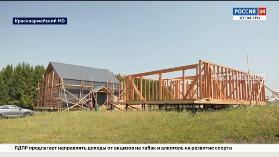 В Чувашии регулярно инспектируют ход строительства глэмпингов