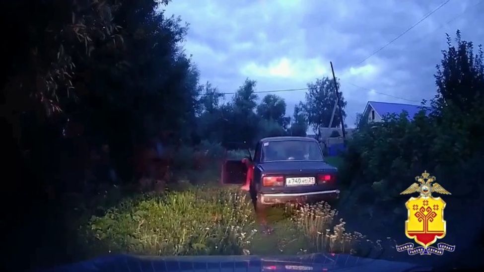 В Чувашии задержан пьяный водитель, пытавшийся скрыться от полицейских
