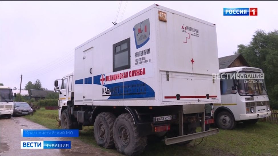 Медицинский десант высадился в Красночетайском округе