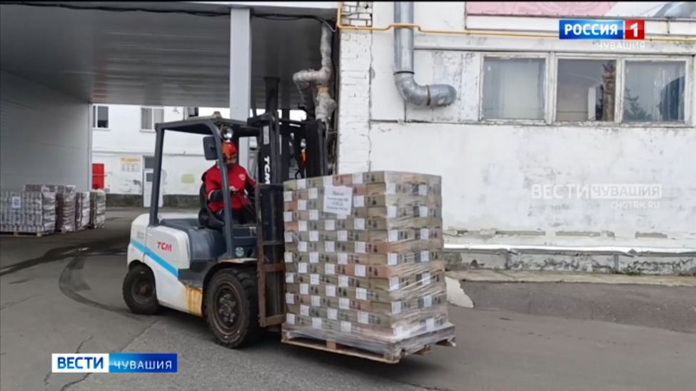 Из Чувашии в Курскую область доставили первую партию гуманитарного груза