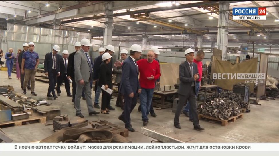 Глава Чувашии открыл промышленный технопарк «Машзавод» 