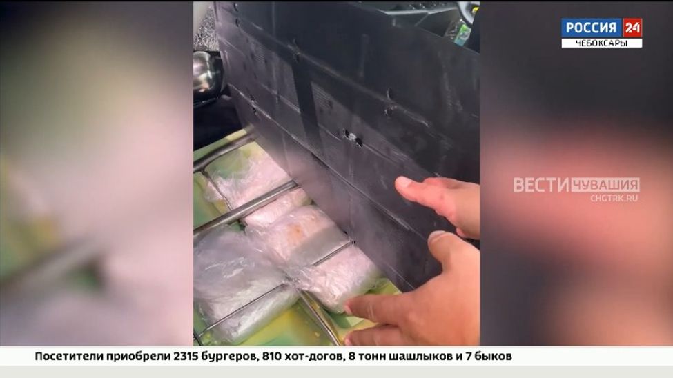Полицейские Чувашии взяли на М-12 наркокурьера с крупной партией груза