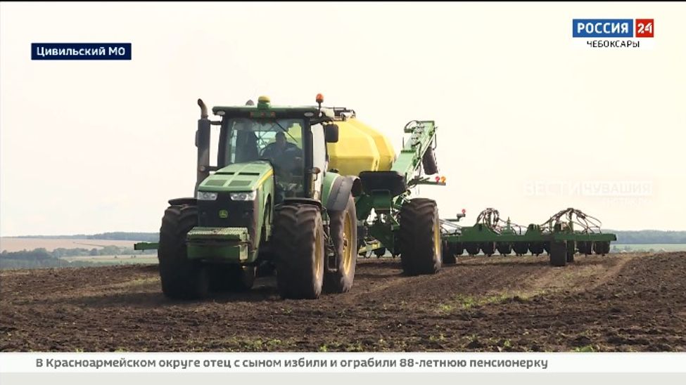 Чувашским аграриям в страду помогает умная техника с «автопилотом»