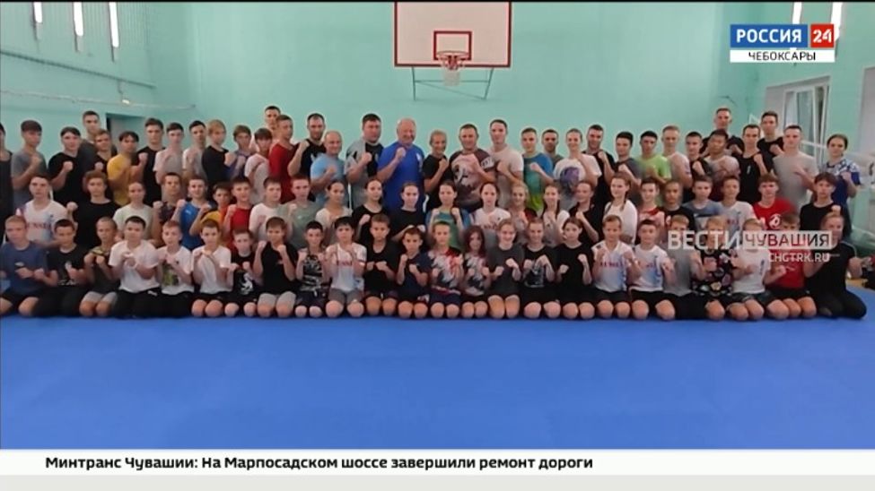 Чувашские файтеры проводят традиционный летний гашуку