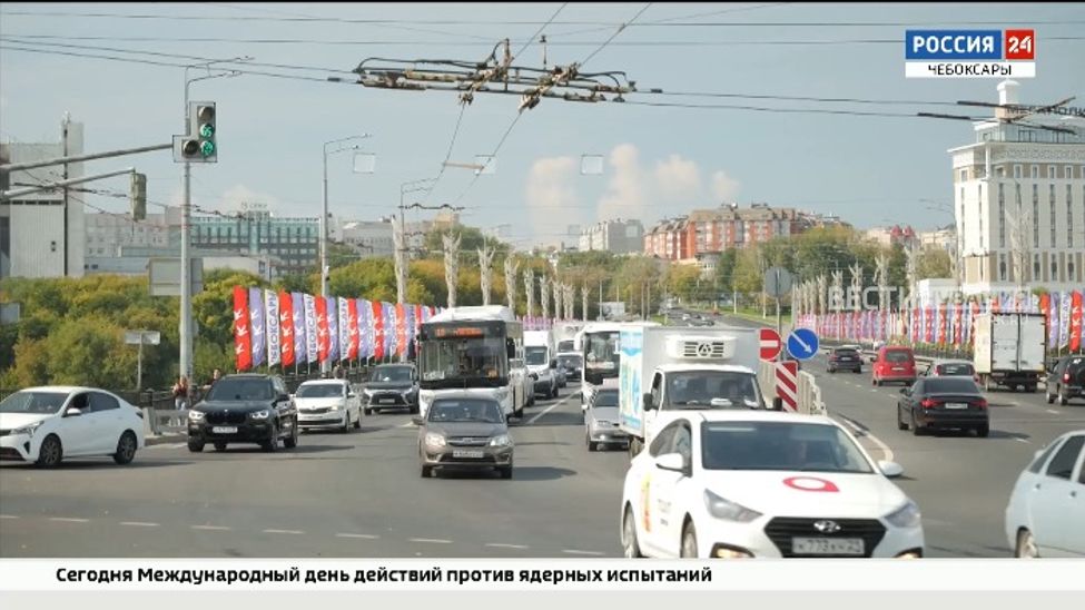 За 10 лет площадь дорог и тротуаров в Чебоксарах увеличилась более чем двукратно