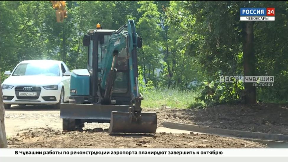 Энергетики Чувашии благоустраивают территории после замены труб