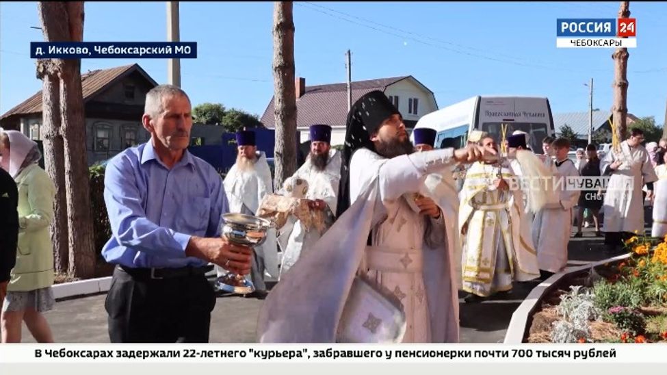 В селе Икково освятили новый храм