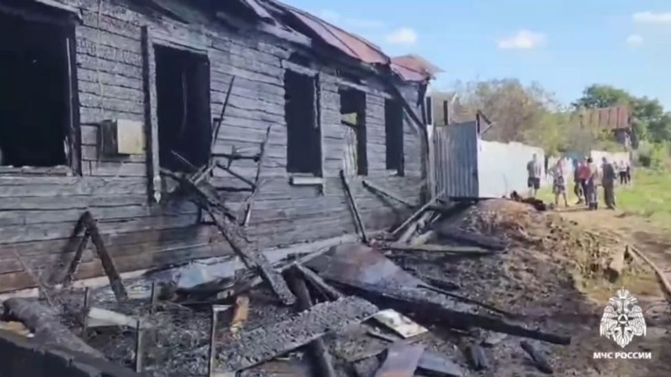 В Чувашии в пожаре погиб 2-летний мальчик 