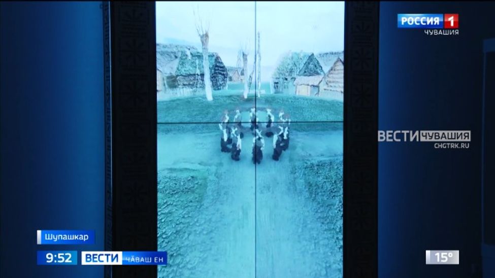 Шупашкарти "Радуга" культура центрӗнче "Салтак юррисем" курав уҫӑлчӗ