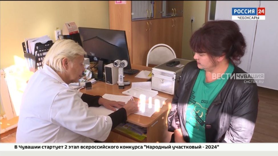 Бригада врачей из Чебоксар совершила выезд в одну из самых отдаленных деревень Комсомольского округа