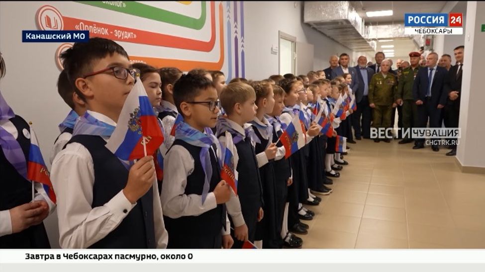 В селе Янгличи открыли школу имени Героя России Николая Гаврилова