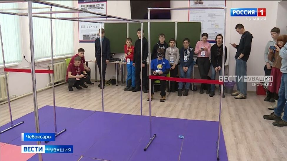 В стенах Чебоксарского Политеха в пятый раз прошел открытый чемпионат по робототехнике