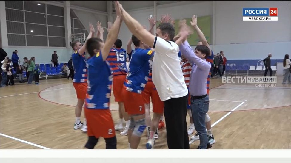 Чувашские волейболисты начали год с победы