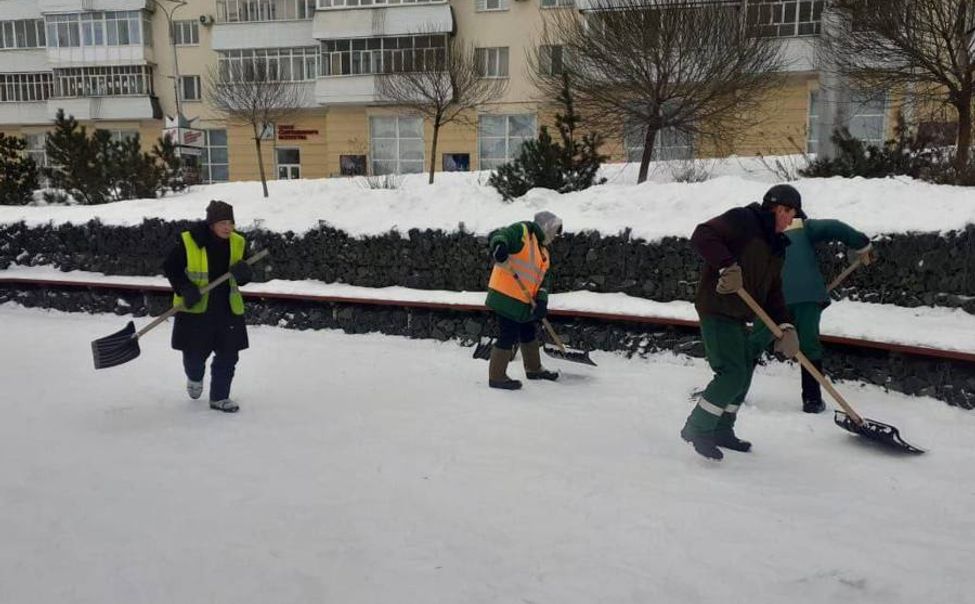 С начала января с улиц Чебоксар вывезено более 455 тонн снега