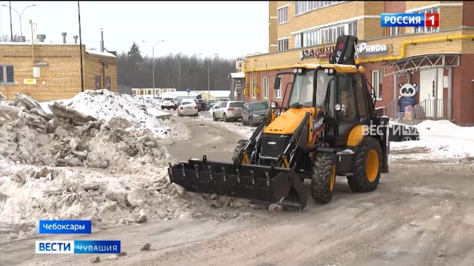 Даже малоснежная и теплая зима держит в тонусе коммунальщиков Чувашии