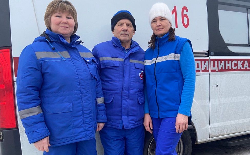 В Батыревском округе бригада скорой помощи спасла пациента с острым инфарктом