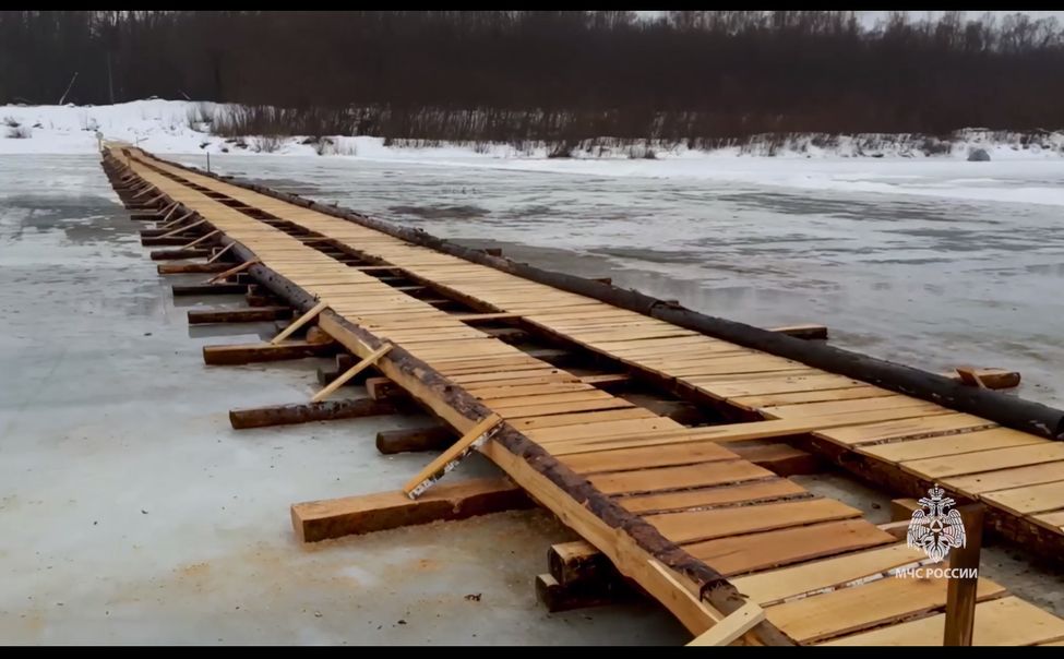 Переправу через Суру возле Шумерли закроют на трое суток из-за оттепели
