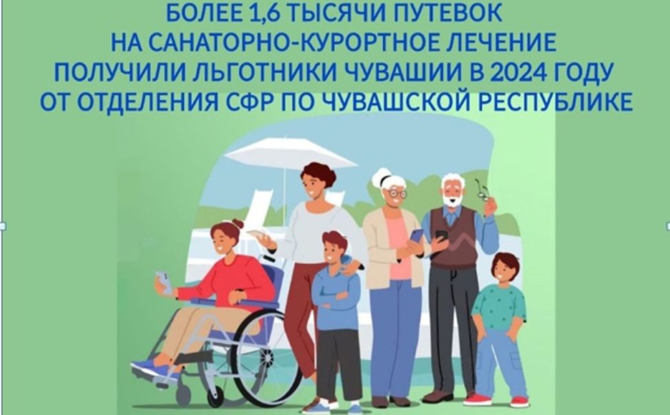 За год  более 1,6 тысячи федеральных льготников Чувашии прошли санаторно-курортное лечение